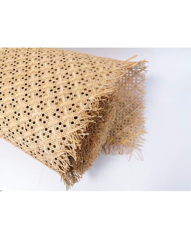 1/2 Mesh Cane Webbing Crossed Natural