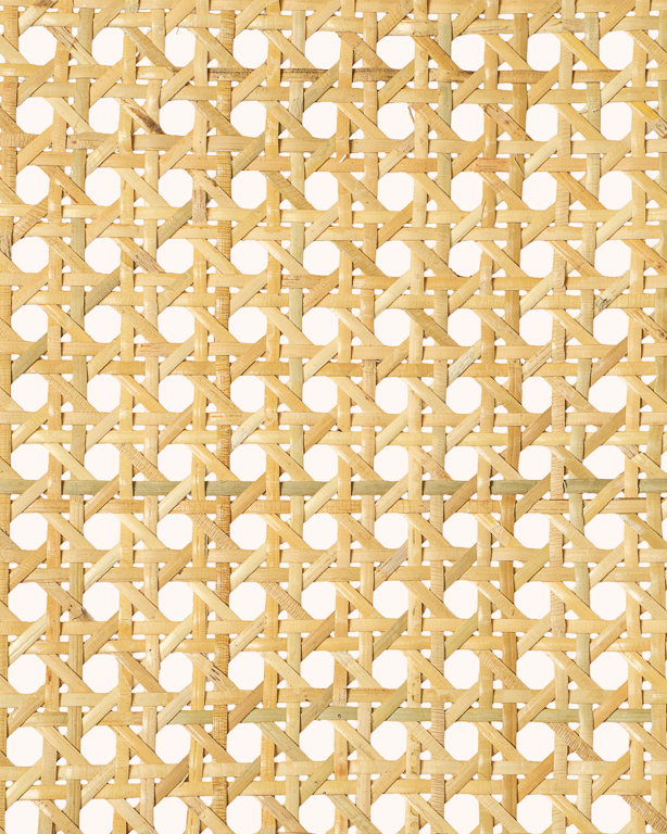 Cannage Français Rotin 1/2 Maille Wabi-sabi