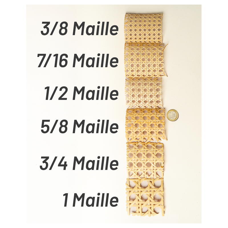 5/8 Mesh Cane Webbing