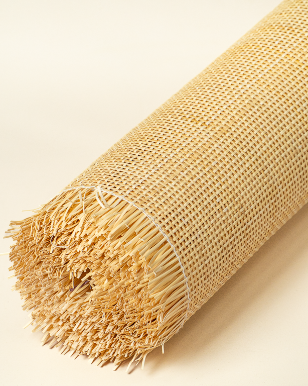 Square Mesh Open Rattan cane Webbing 2,5x2.5mm Natural