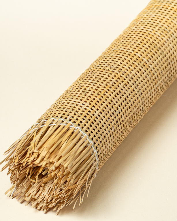 Square Mesh Open Rattan cane Webbing  2,5x2.5mm Wabi Sabi