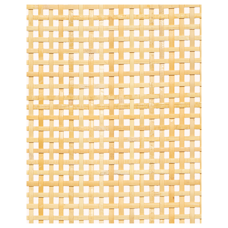 Tissage Ajouré Canne Rotin Naturel 2x2.2mm