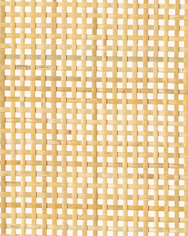 Square Mesh Open  Rattan cane Webbing 2x2.2mm Wabi Sabi 