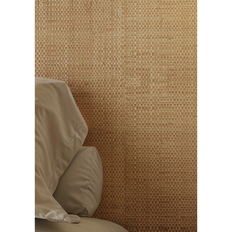 Amber and Natural fine Raffia weaving
