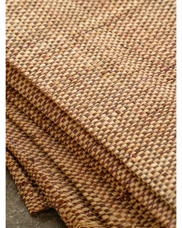 Natural & Coco fine Raffia weaving