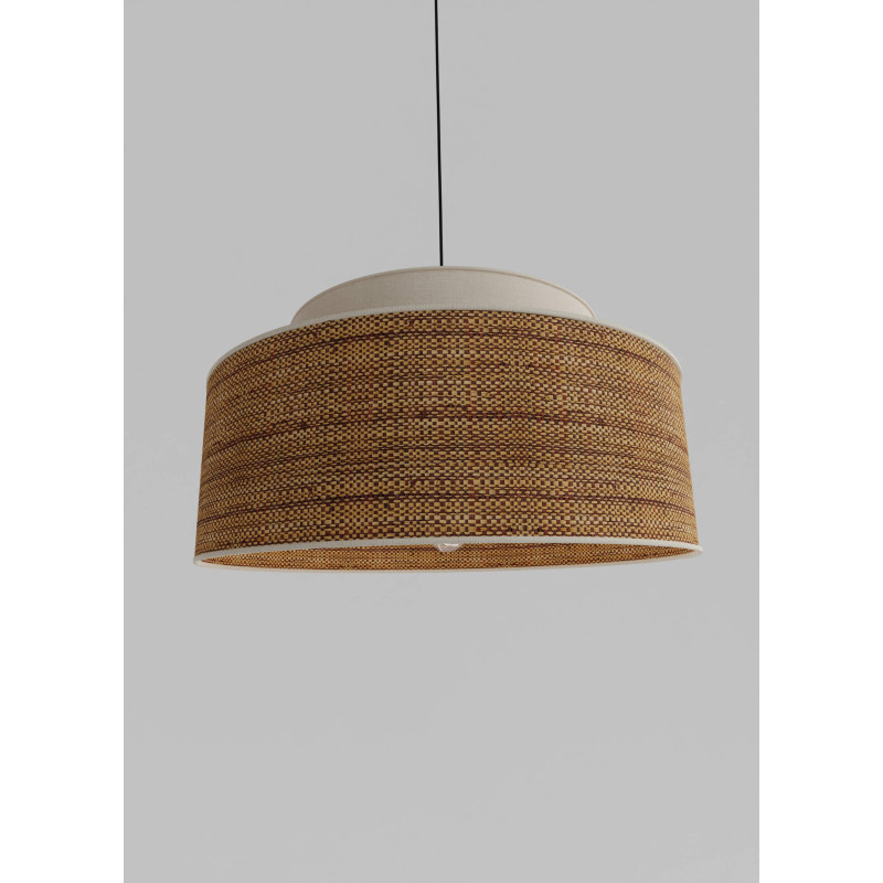 Natural & Coco fine Raffia weaving