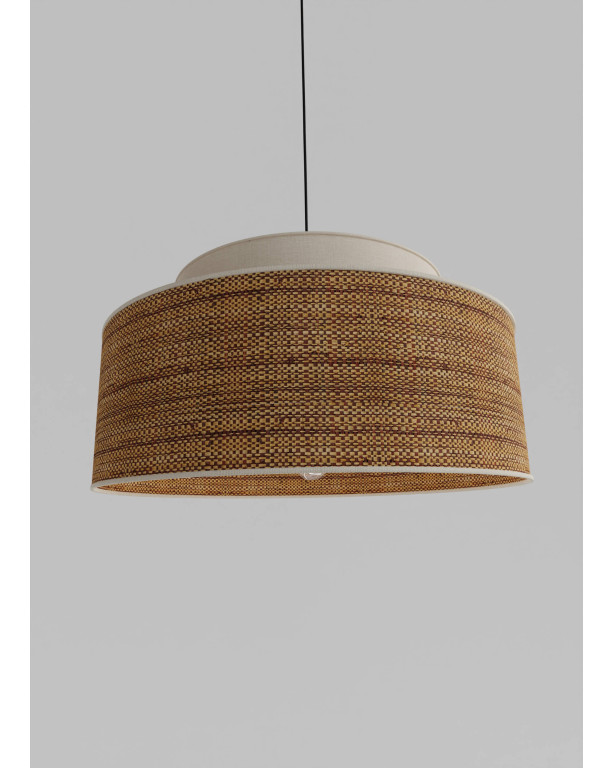 Natural & Coco fine Raffia weaving