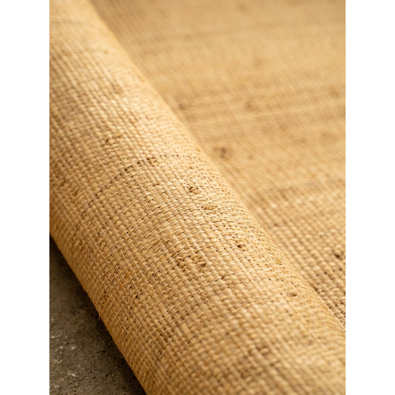 Tissage Raphia Bicolore Maille Fine-Naturel & Lin