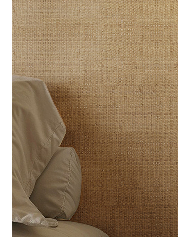 Tissage Raphia uni Maille fine-Ambre