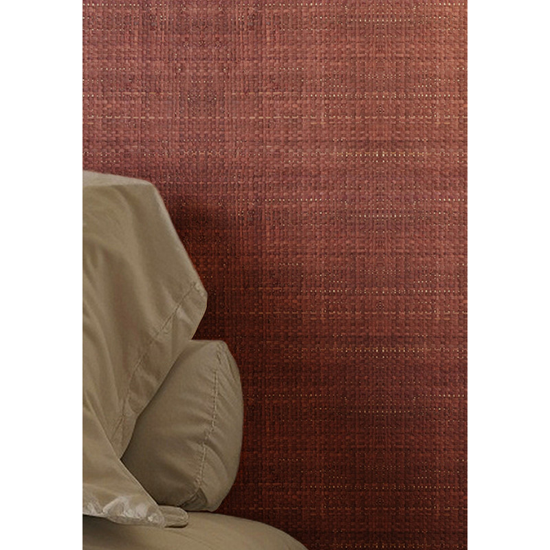 Tissage Raphia uni Maille Fine- Santal