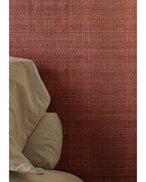 Plain sandalwood Fine Raffia Weaving